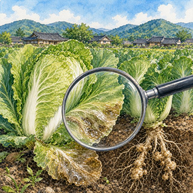 배추 무름병·뿌리혹병 — 왜 결구가 시작되면 이미 늦나